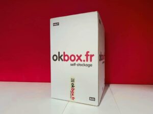 okbox garde meuble Rennes box stockage Carton 100 verres
