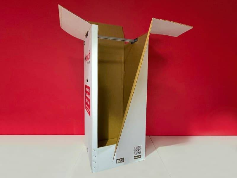 okbox garde meuble Rennes box stockage Carton penderie