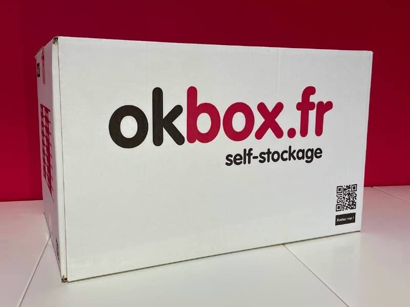 okbox garde meuble Rennes box stockage Carton standard