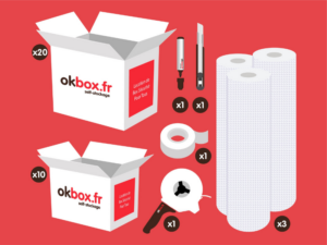 okbox garde meuble Rennes box stockage Pack L