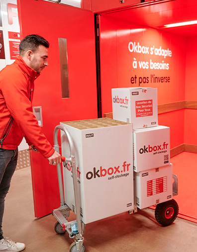 okbox garde meuble Rennes box stockage Travaux de réaménagement